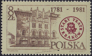 2632 uszkodzone O czysty** 200 lat Starego Teatru w Krakowie