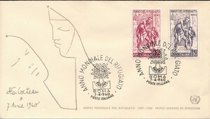 Włochy Mi.1058-1059 FDC