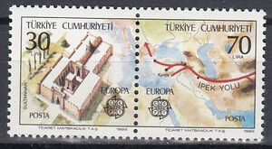 Turcja Mi.2600-2601 czyste** Europa Cept