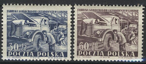 0655-656 czyste** Uruchomienie Fabryki Samochodów Ciężarowych w Lublinie