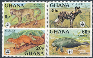 Ghana Mi.0702-705 A czyste**