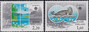 Finlandia Mi.0985-986 czyste** Europa Cept