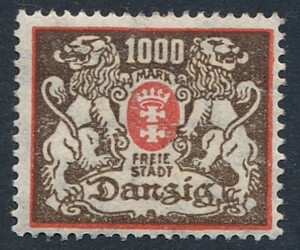 WMG 139 czysty* Wydanie obiegowe - herb Gdańska