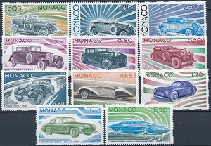 Monaco Mi.1191-1201 czyste**