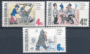 Czechy Mi 0153-155 czyste**