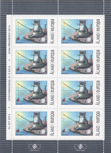 Aland Mi.0394 Arkusik czysty** Europa Cept