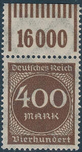 Deutsches Reich Mi.270 margines 1'11'1 czyste**