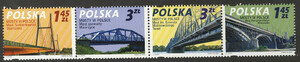 4223-4226 pasek czyste** Mosty w Polsce