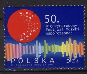 4181 czysty** Międzynarodowy Festiwal Muzyki Współczesnej "Warszawska Jesień"