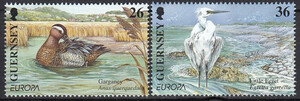 Guernsey Mi.0881-882 czyste** Europa Cept