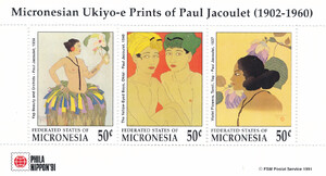 Micronesia Mi.0227-229 Arkusik czyste**