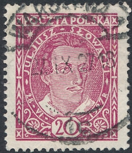  0233 kasowany Złożenia prochów J.Słowackiego w Katedrze Wawelskiej