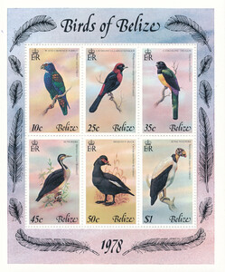 Belize Mi.0384-389 Blok 4 czyste**