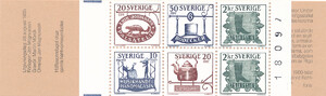 Szwecja Mi.1342-1346 zeszycik znaczkowy czysty** 