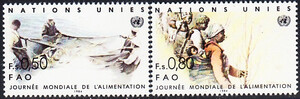 UNO-Genf Mi.0120-0121 czysty**