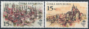Czechy Mi 0156-157 czyste**