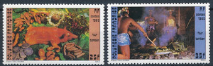 Polynesie Francaise Mi.0437-438 czyste**