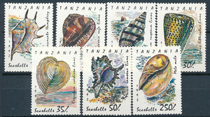 Tanzania Mi.1247-1253 czyste** 