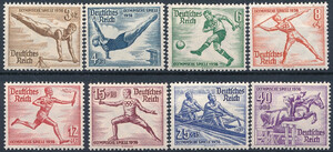 Deutsches Reich Mi.609-616 czyste**