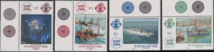 Seychelles Outer Mi.154-157 czyste**