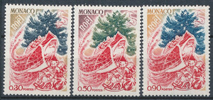 Monaco Mi.1022-1024 czysty**
