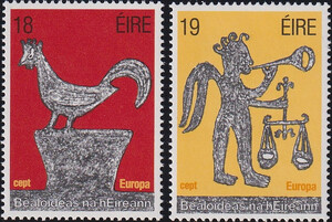 Irlandia Mi.0439-440 czyste** Europa Cept
