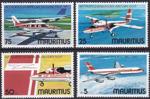 Mauritius Mi.0432-435 czyste**