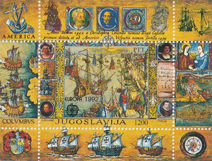 Jugosławia Mi.2536 blok 41 czyste** Europa Cept