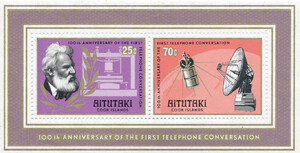 Aitutaki Mi.0249-250 Blok 13 czyste**