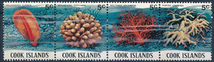 Cook-Islands Mi.0703-706 pasek czyste**