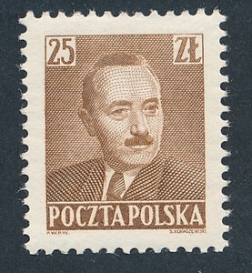 0523 czysty** Bolesław Bierut