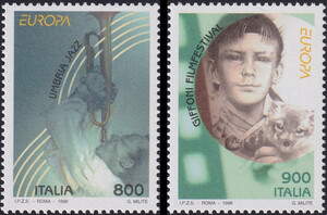 Włochy Mi.2554-2555 czyste** Europa Cept
