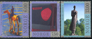 Norwegia Mi.1287-1289 czyste** znaczki