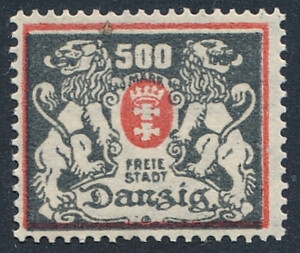 WMG 138 czysty** Wydanie obiegowe - herb Gdańska