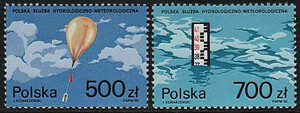 3127-3128 czyste** Polska Służba Hydrologiczno - Meteorologiczna