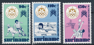 Surinam Mi.1214-1216 czyste**