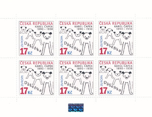 Czechy Mi 0631 Arkusik czyste** Europa Cept