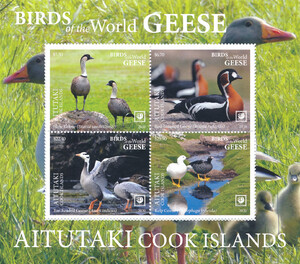 Aitutaki Mi.1113-1116 Blok 123 czysty**