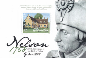 Gibraltar 1273 Blok 84 czyste**