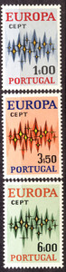 Portugalia Mi.1166-1168 czyste** Europa Cept