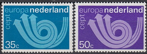 Holandia Mi.1011-1012 czyste** Europa Cept