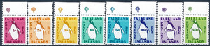 Falkland Islands Mi.01-18 dopłaty czyste**