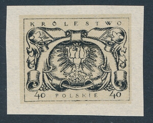 023 Projekt konkursowy - Polskie Marki Pocztowe 1918 rok - autor Trojanowski Edward