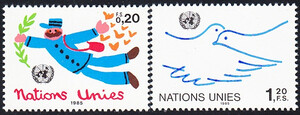 UNO-Genf Mi.0131-132 czysty**