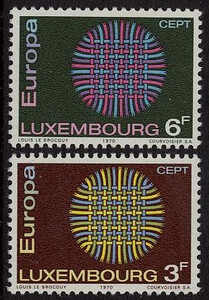 Luksemburg Mi.0807-808 czyste** Europa Cept