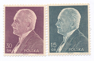 0303-304 czyste** Prezydent RP - Ignacy Mościcki