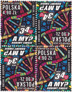 5494 w czwórce typ I czysta** 34. Finał WOŚP