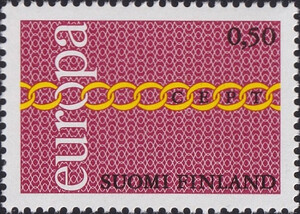 Finlandia Mi.0689 czyste** Europa Cept