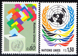 UNO-Genf Mi.0200-0201 czysty**
