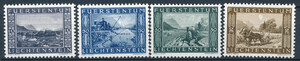 Liechtenstein 0218-221 czyste**